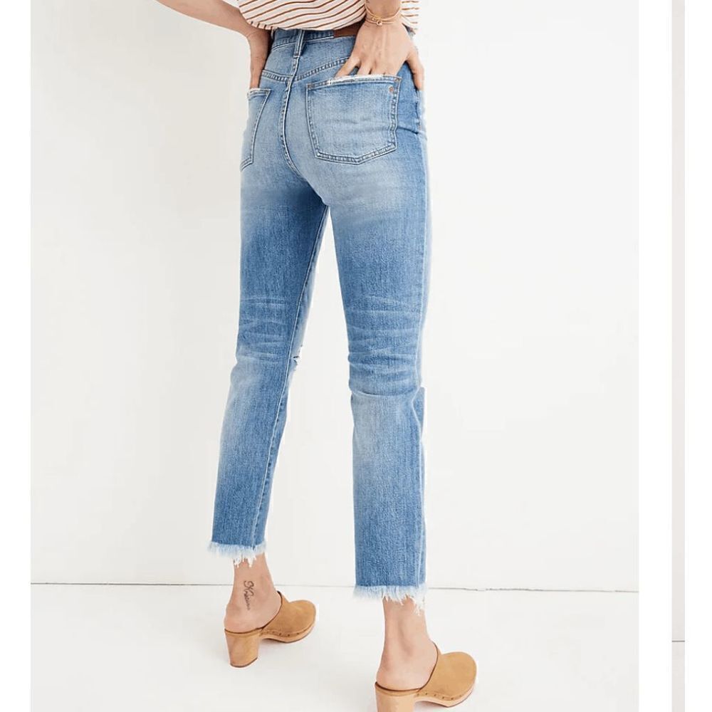 Madewell The Perfect Vintage Jean in Parnell Wash: Comfort Stretch Edition 27 - Picture 2 of 12